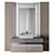 Luxury Bathroom 64: 3Dmax, OBJ, Corona + Vray, Textured 3D model small image 1