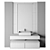 Luxury Bathroom 64: 3Dmax, OBJ, Corona + Vray, Textured 3D model small image 2