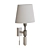 Elegant White Wall Lamp 3D model small image 3