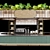Outdoor Cafe Counter with Canopy 3D model small image 3