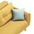 Beatrix Yellow Sofa Bed 3D model small image 3