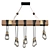 Vintage Rustic Black Pendant Lamp 3D model small image 2