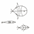 Handcrafted Wire Fish Sculptures: Set of 3 3D model small image 1