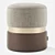 Edson Pouf: Stylish & Versatile Modern Ottoman 3D model small image 1