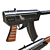 Classic Uzi Firearm, Vintage 2016 3D model small image 3