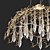 Elegant Handmade Bronze Pendant Lamps - Serip Aqua 3D model small image 3