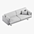 Varino by FSM: Elegant Comfort 3D model small image 3