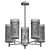 Sleek Formia-2 Light Fixture 3D model small image 2