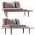 Casara Modern Armchair: Sleek and Comfy 3D model small image 2