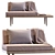 Casara Modern Armchair: Sleek and Comfy 3D model small image 3