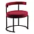 Sleek Modern Chair Giopangani 3D model small image 2