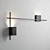 Modern Burton Wall Light 3D model small image 2