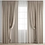 Polygonal Curtain Model 3D model small image 1