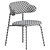 Modern Aloa Dining Chair | Artifort Design 3D model small image 3