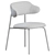 Modern Aloa Dining Chair | Artifort Design 3D model small image 4