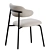 Modern Aloa Dining Chair | Artifort Design 3D model small image 6