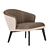 Nelly Armchair: Stylish and Comfortable 3D model small image 4