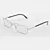 Sleek PC Glasses 3D model small image 2