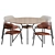 Modern Aloa Dining Set by Artifort 3D model small image 4