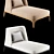 Luxurious Dragonfly Daybed: Unwind in Flexform Design 3D model small image 2