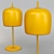 Elegant Vistosi Jube Table Lamp 3D model small image 3