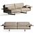 Elegant Alato Sofa: Comfort Redefined 3D model small image 5