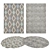 Versatile Set of 8 High-Quality Rugs 3D model small image 1