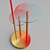 Deco Shelf Lamp: Chic and Functional 3D model small image 3