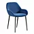 Modern Konna Chair: Sleek Design and Superior Comfort 3D model small image 1