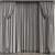 Elegant Vray/Corona Curtain 3D model small image 3