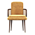 Elegant Blakey Dining Chair 3D model small image 2