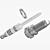 High Performance Spark Plug 3D model small image 4