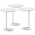 Sculptural Curling Side Table 3D model small image 2