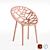 Modern Ores Armchair: Organic Design 3D model small image 1