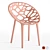 Modern Ores Armchair: Organic Design 3D model small image 5