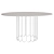 Wooddi Arabella Dining Table 3D model small image 2