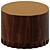 Corona Renderer 6: Canaletto Walnut Low Table 3D model small image 1