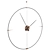 Minimalist Lacquer Wall Clock, 77cm 3D model small image 1