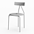 Sleek Oak Gofi Chair 3D model small image 3
