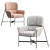 CARISTO Fabric Armchair: Modern Elegance for Your Space 3D model small image 4