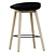 Modern Oak Bar Stool 3D model small image 2