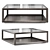 Elite Silver Coffee Tables: Stylish & Functional 3D model small image 2