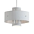 Sleek Luxe Ceiling Fixture 3D model small image 2