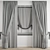 Polygonal Curtain Model: High Quality & Multiple Formats 3D model small image 3