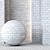 4K White Brick Textures: Diffuse, Glossiness, Roughness, Specular 3D model small image 2