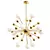 Luxury Nordic Gold Sputnik Chandelier 3D model small image 1