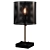 Modern Perforated Metal Table Lamp 3D model small image 1