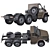 URAL NEXT Chassis: Heavy-duty, High-Performance Platform 3D model small image 2