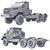 URAL NEXT Chassis: Heavy-duty, High-Performance Platform 3D model small image 5