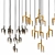 RAMEAU 10-Light Circular Chandelier 3D model small image 2